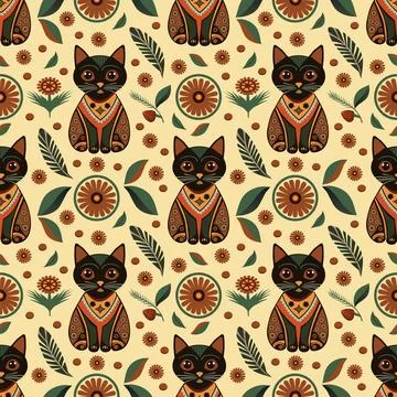 Cute, vector, cartoon, illustration, pattern, pet, animal, design, dog, doodle,  Stock Photos