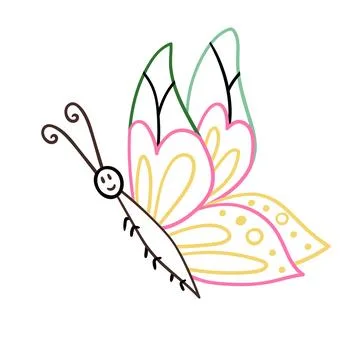 Cute vector icon in outline style Stock Illustration