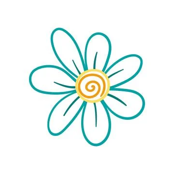 Cute vector icon in outline style Stock Illustration