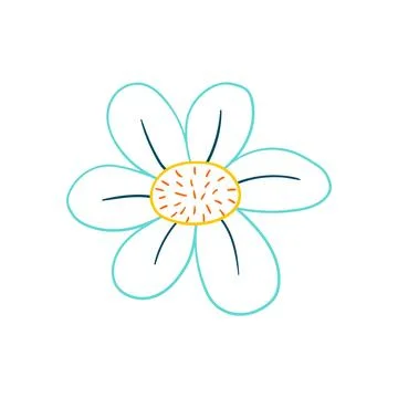 Cute vector icon in outline style Stock Illustration