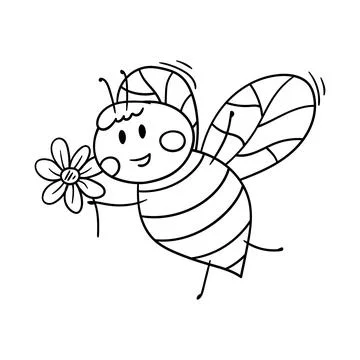 Cute vector icon in outline style Illustrazione stock