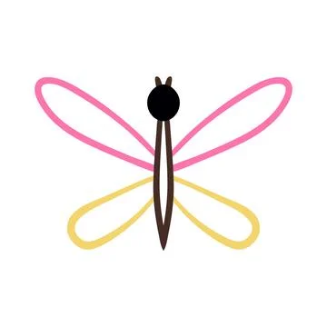 Cute vector icon in outline style Stock Illustration