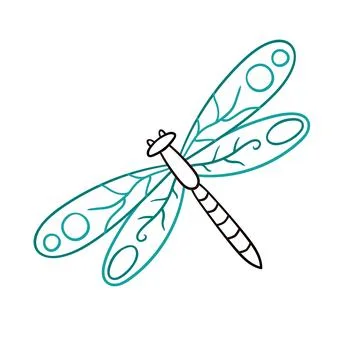 Cute vector icon in outline style Stock Illustration