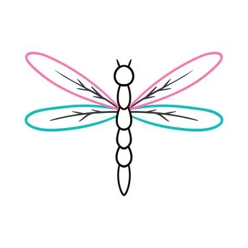Cute vector icon in outline style Stock Illustration