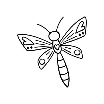 Cute vector icon in outline style Stock Illustration