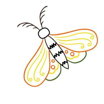 Cute vector icon in outline style Stock Illustration