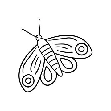 Cute vector icon in outline style Stock Illustration