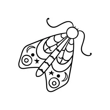 Cute vector icon in outline style Stock Illustration