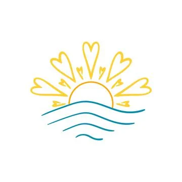 Cute vector icon in outline style Stock Illustration