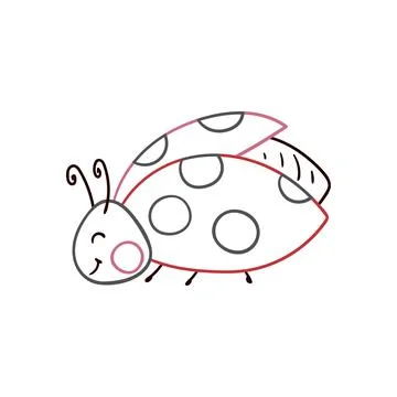 Cute vector icon in outline style Stock Illustration