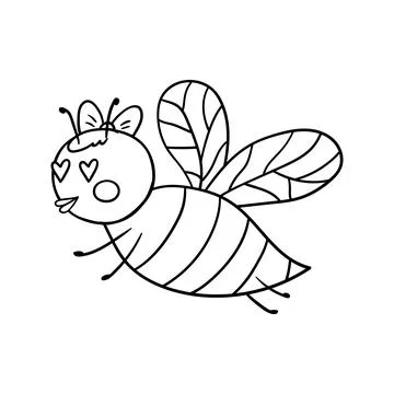 Cute vector icon in outline style Stock Illustration