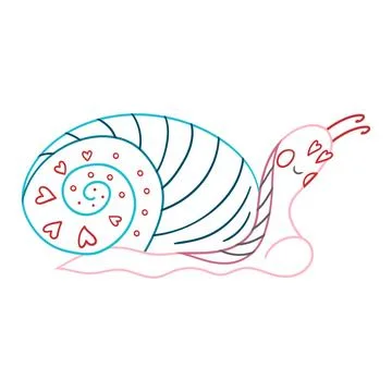 Cute vector icon in outline style Stock Illustration