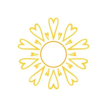 Cute vector icon in outline style Stock Illustration