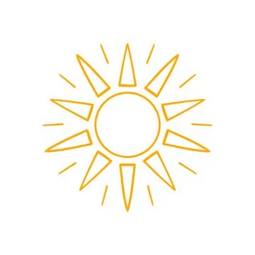 Cute vector icon in outline style Stock Illustration