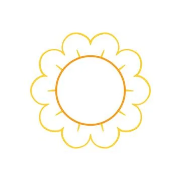 Cute vector icon in outline style Stock Illustration