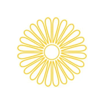 Cute vector icon in outline style Stock Illustration
