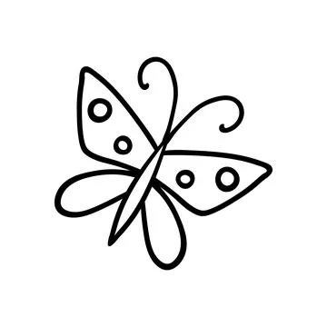 Cute vector icon in outline style Stock Illustration