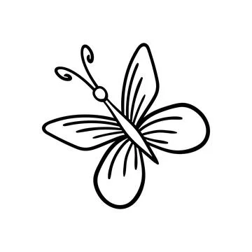 Cute vector icon in outline style Stock Illustration