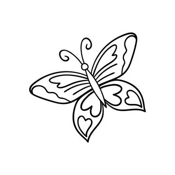 Cute vector icon in outline style Stock Illustration