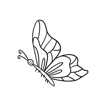 Cute vector icon in outline style Stock Illustration