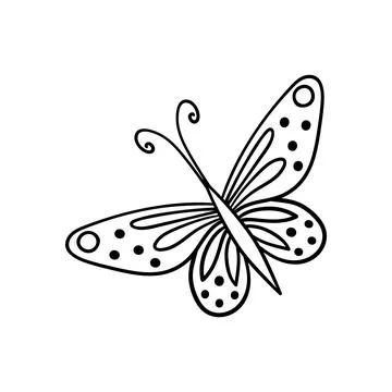 Cute vector icon in outline style Stock Illustration