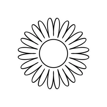 Cute vector icon in outline style Stock Illustration