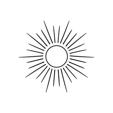 Cute vector icon in outline style Stock Illustration