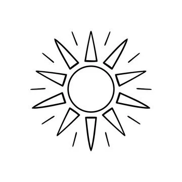 Cute vector icon in outline style Stock Illustration