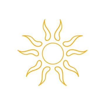 Cute vector icon in outline style Stock Illustration