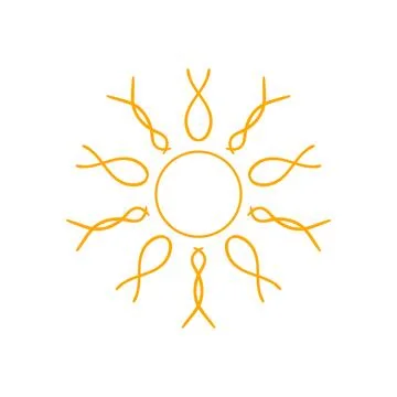 Cute vector icon in outline style Stock Illustration