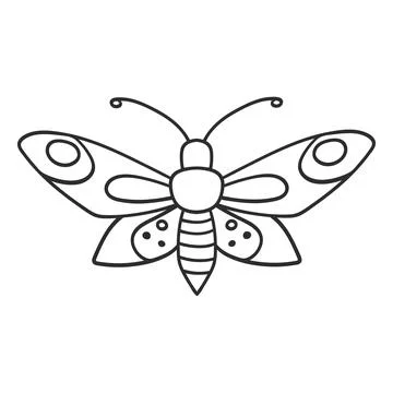 Cute vector icon in outline style Stock Illustration