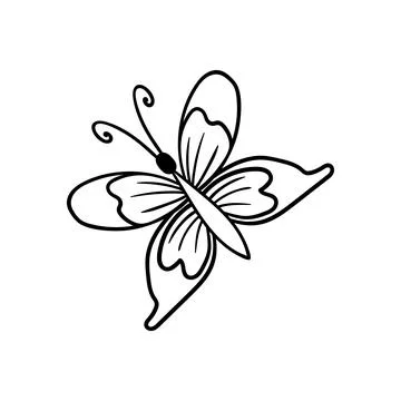 Cute vector icon in outline style Stock Illustration