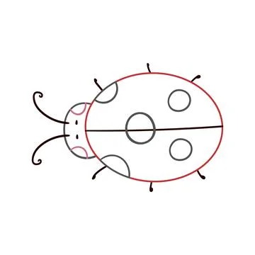 Cute vector icon in outline style Stock Illustration