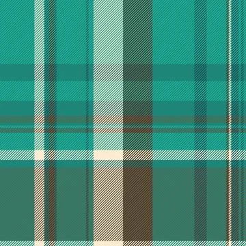 Cute vector textile fabric, clan check pattern background. Pop tartan seaml.. Illustrazione stock
