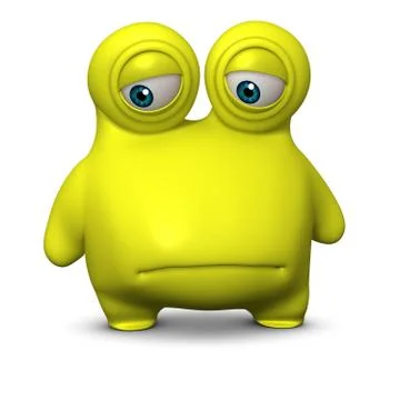 Cute virus Stock-Illustration