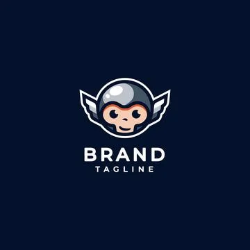 Cute Warrior Kid Mascot Stock Illustration