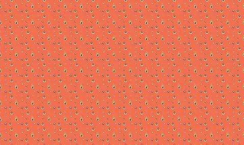 Cute watermelon pattern with seeds on pink background Stock Illustration