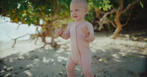 Cute Young Baby Stock Footage 193743911