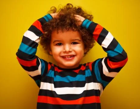 Cute young kid Stock Photos