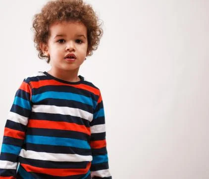 Cute young kid Foto stock