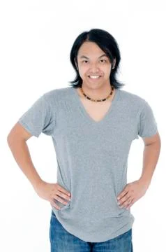 Cute Young Man Stock Photos