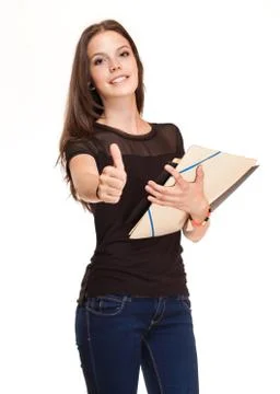 Cute young student. 스톡 사진