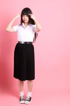Cute Young Student Stock Photos
