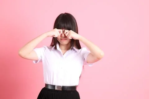 Cute Young Student Stock Photos