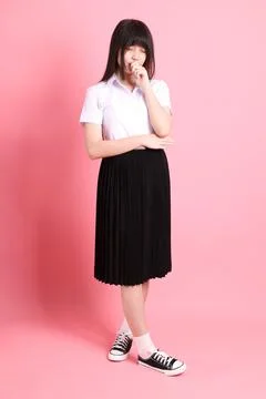 Cute Young Student Stock Photos