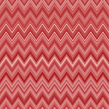 Cute zig zag stripe seamless pattern. Vector illustration Stock Illustration
