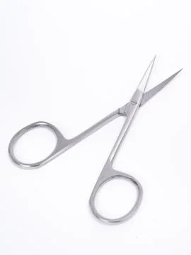Cuticle scissors pair 스톡 사진