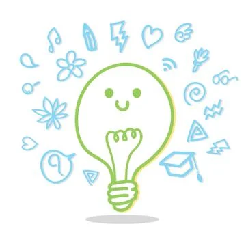 Cutie bulb Stock Illustration