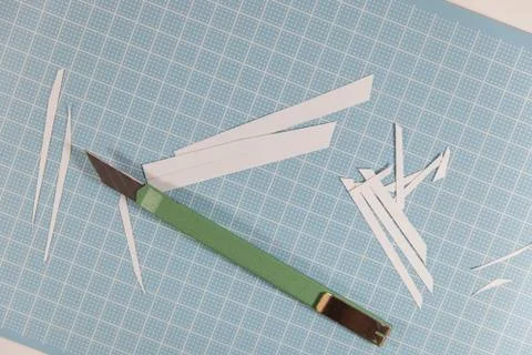 Cuting papar Stock Photos