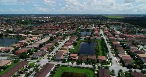 Cutler Bay Community Stock Footage 149130334